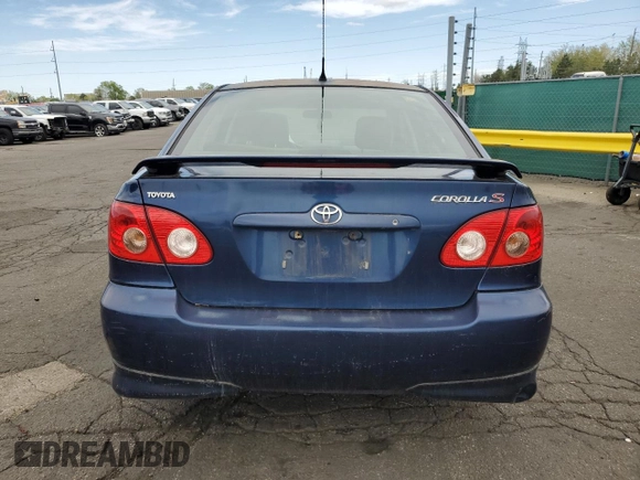 2007 Toyota Corolla CE with VIN 1NXBR32E77Z891959, listed as a Copart auction lot 54986625 with 190,455 mi miles and Clean Title. Bid and sale history available at DreamBid. Image 6.