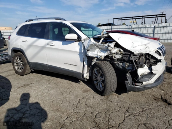 2019 Jeep Cherokee Latitude Plus with VIN 1C4PJLLB0KD204366, listed as a Copart auction lot 49886995 with 91,108 mi miles and Salvage Title. Bid and sale history available at carsss.com. Image 4.