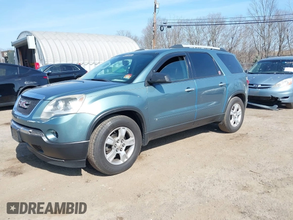 2010 GMC Acadia SL with VIN 1GKLVKED1AJ161009, listed as a IAAI auction lot 41784423 with 138,266 mi miles. Bid and sale history available at carsss.com. Image 2.