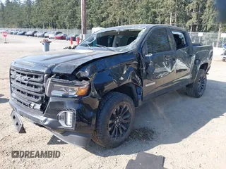 2022 GMC Canyon 4WD Elevation with VIN 1GTG6CEN1N1322229, listed as a IAAI auction lot 42101182 with 71,045 mi miles. Bid and sale history available at carsss.com. Image 17.