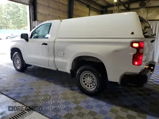 2023 Chevrolet Silverado 1500 Work Truck with VIN 3GCNAAEK3PG355107, listed as a Copart auction lot 52898205 with 106,457 mi miles and Clean Title. Bid and sale history available at DreamBid. Image 2.