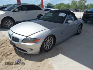 2004 BMW Z4 2.5i with VIN 4USBT33454LS48551, listed as a IAAI auction lot 42160622 with 139,752 mi miles and . Bid and sale history available at DreamBid. Image 2.