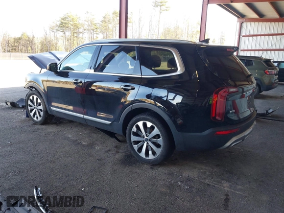 2020 Kia Telluride S with VIN 5XYP6DHC7LG032171, listed as a IAAI auction lot 41819840 with 112,572 mi miles and . Bid and sale history available at DreamBid. Image 3.