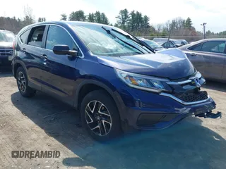 2016 Honda CR-V SE with VIN 5J6RM4H46GL019536, listed as a IAAI auction lot 42033987 with 44,792 mi miles and . Bid and sale history available at carsss.com. Image 1.