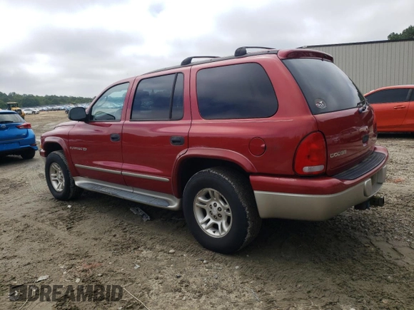 2001 Dodge Durango z VIN 1B4HS28N91F507032, wystawiony jako Copart lot #57110765 z przebiegiem 103 105 mil mil oraz Czysty tytuł • Clean title. Historia ofert i sprzedaży dostępna na DreamBid. Obrazek 2.