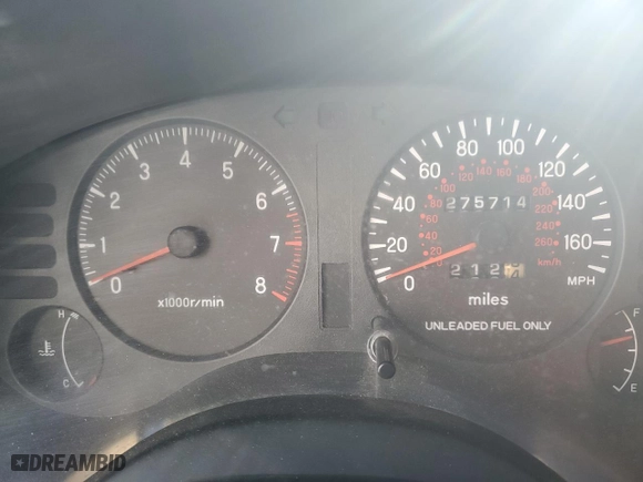 1999 Mitsubishi Eclipse RS with VIN 4A3AK34Y0XE143864, listed as a Copart auction lot 83334494 with 275714 miles and Salvage Title. Bid and sale history available at carsss.com. Image 9.