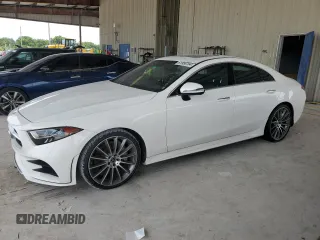 2020 Mercedes-Benz CLS with VIN WDD2J5JB9LA050614, listed as a Copart auction lot 61950764 with 52,284 mi miles and Salvage Title. Bid and sale history available at carsss.com. Image 1.