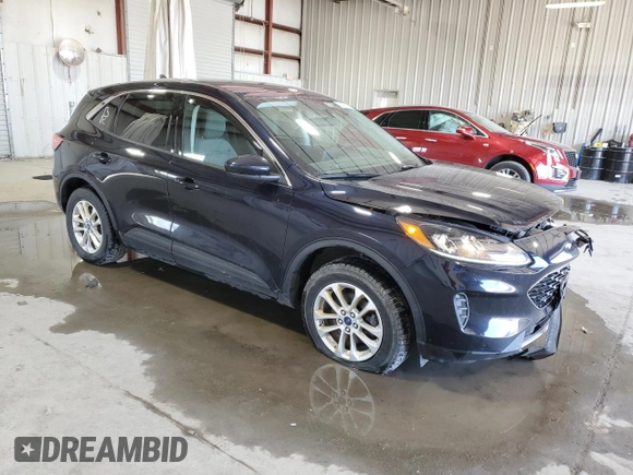 2021 Ford Escape SE Hybrid with VIN 1FMCU9BZ1MUA09687, listed as a Copart auction lot 53453505 with 80,458 mi miles and Salvage title. Bid and sale history available at DreamBid. Image 4.