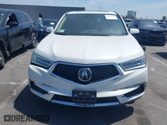 2020 Acura MDX with VIN 5J8YD3H37LL006325, listed as a IAAI auction lot 42053724 with 57,110 mi miles and . Bid and sale history available at DreamBid. Image 12.