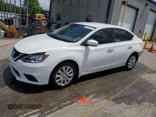 2017 Nissan Sentra S with VIN 3N1AB7AP0HY298573, listed as a Copart auction lot 61185705 with 120,142 mi miles and Salvage title. Bid and sale history available at DreamBid. Image 1.