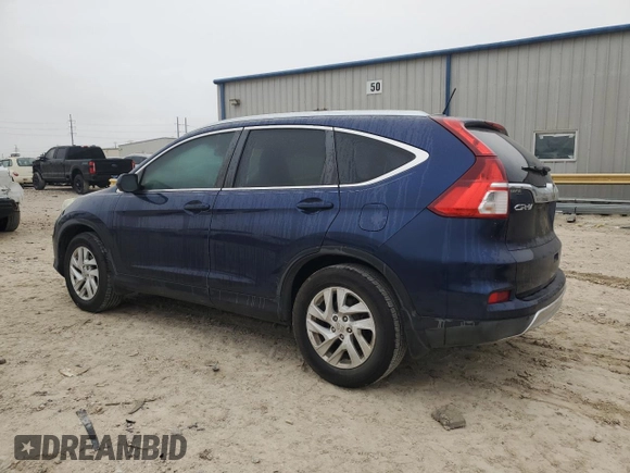 2015 Honda CR-V EX-L with VIN 2HKRM3H79FH527576, listed as a Copart auction lot 43839715 with 127,670 mi miles and Salvage Title. Bid and sale history available at DreamBid. Image 2.