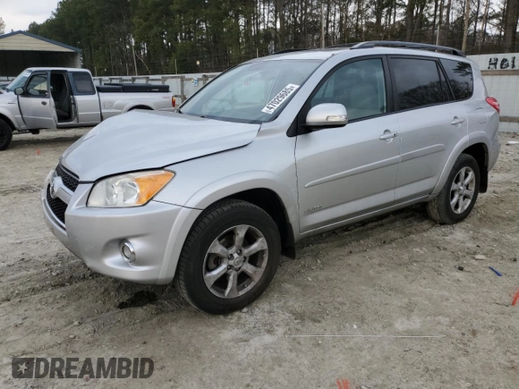 2012 Toyota RAV4 Limited with VIN 2T3DK4DV7CW077263, listed as a Copart auction lot 47029685 with 100,327 mi miles and Salvage Title. Bid and sale history available at carsss.com. Image 1.