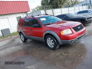 2006 Ford Freestyle SE with VIN 1FMZK01186GA13387, listed as a IAAI auction lot 41604310 with 212,885 mi miles. Bid and sale history available at carsss.com. Image 1.
