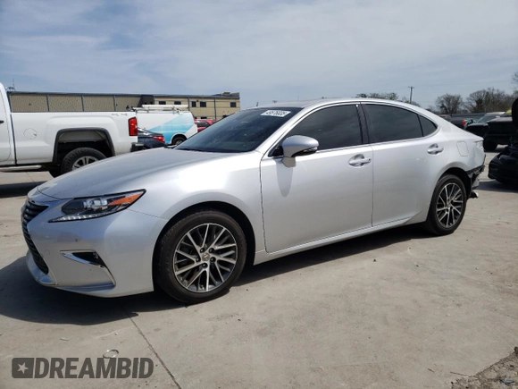 2017 Lexus ES with VIN 58ABK1GG4HU060903, listed as a Copart auction lot 49576835 with 45,008 mi miles and Salvage Title. Bid and sale history available at carsss.com. Image 1.