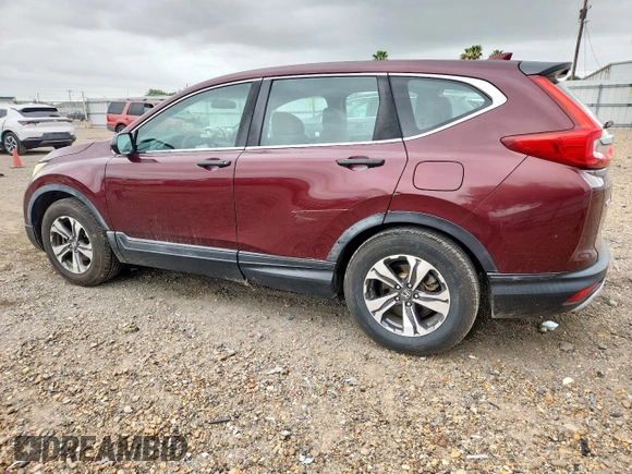 2017 Honda CR-V LX z VIN 7FARW5H35HE003267, wystawiony jako Copart lot #58277815 z przebiegiem 93 184 mil mil oraz Szkoda całkowita • Salvage title. Historia ofert i sprzedaży dostępna na DreamBid. Obrazek 2.