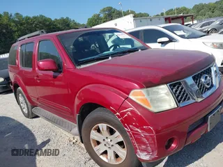 2006 Nissan Pathfinder LE with VIN 5N1AR18U26C660311, listed as a IAAI auction lot 42814018 with 184,619 mi miles and . Bid and sale history available at DreamBid. Image 1.