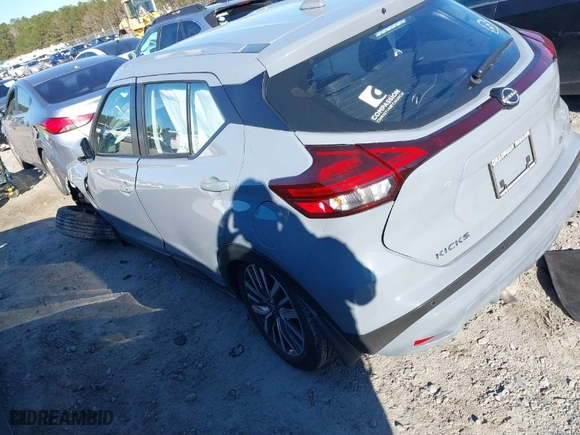 2024 Nissan Kicks SV with VIN 3N1CP5CV0RL552243, listed as a IAAI auction lot 41162219 with 2,540 mi miles. Bid and sale history available at carsss.com. Image 3.
