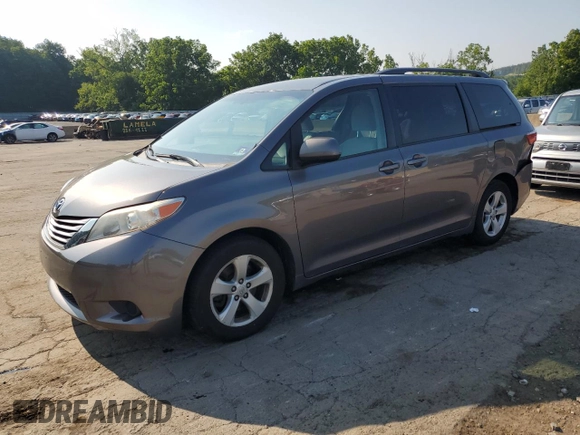 2015 Toyota Sienna LE AAS with VIN 5TDKK3DCXFS651621, listed as a Copart auction lot 66263885 with 150,578 mi miles and Salvage title. Bid and sale history available at DreamBid. Image 1.