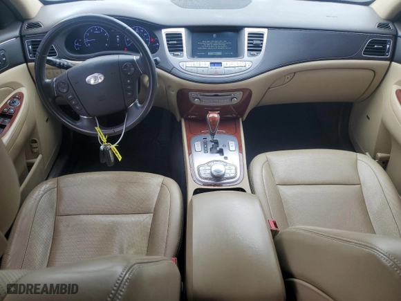 2013 Hyundai Genesis 3.8L with VIN KMHGC4DD2DU239764, listed as a Copart auction lot 54688685 with 123,757 mi miles and Clean Title. Bid and sale history available at carsss.com. Image 8.