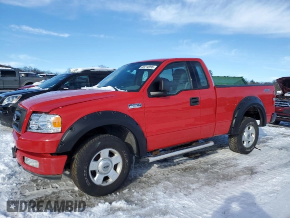 2004 Ford F-150 XL with VIN 1FTRF14W04NA40310, listed as a Copart auction lot 45214995 with 96,409 mi miles and Clean Title. Bid and sale history available at DreamBid. Image 1.