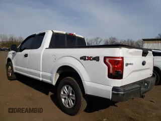 2015 Ford F-150 XLT with VIN 1FTFX1EF6FKF08396, listed as a Copart auction lot 53874515 with 125,740 mi miles and Salvage Title. Bid and sale history available at carsss.com. Image 2.