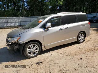 2012 Nissan Quest LE z VIN JN8AE2KP9C9041453, wystawiony jako Copart lot #55689075 z przebiegiem Nie podano mil oraz Szkoda całkowita • Salvage title. Historia ofert i sprzedaży dostępna na DreamBid. Obrazek 1.