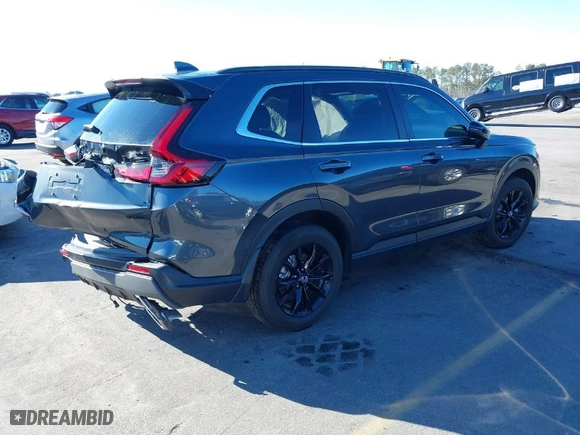 2025 Honda CR-V Hybrid Sport-L with VIN 7FARS6H83SE037227, listed as a IAAI auction lot 41640439 with 13,130 mi miles. Bid and sale history available at carsss.com. Image 4.