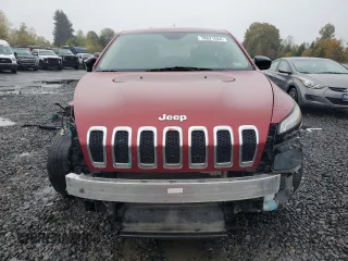 2017 Jeep Cherokee Sport with VIN 1C4PJLAB5HW663408, listed as a Copart auction lot 78621564 with 63,528 mi miles and Salvage title. Bid and sale history available at DreamBid. Image 5.