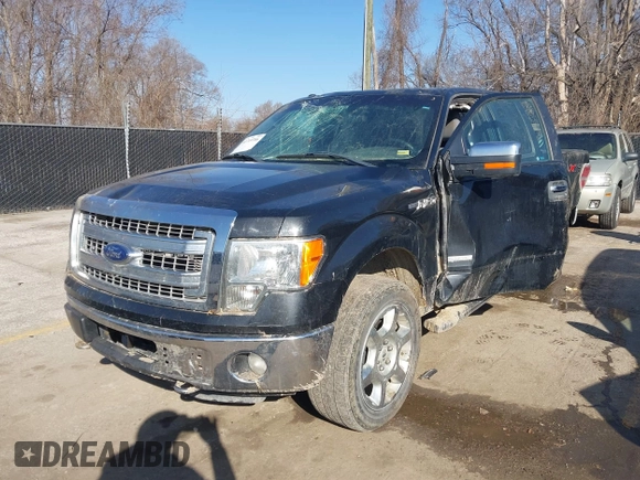 2013 Ford F-150 XL with VIN 1FTFW1ET2DFC73784, listed as a IAAI auction lot 41719706 with 346,809 mi miles and . Bid and sale history available at DreamBid. Image 2.