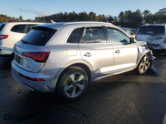2022 Audi Q5 Premium Plus z VIN WA1BBAFY3N2131211, wystawiony jako Copart lot #87074674 z przebiegiem Nie podano mil oraz Szkoda całkowita • Salvage title. Historia ofert i sprzedaży dostępna na DreamBid. Obrazek 3.