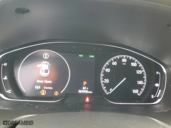 2019 Honda Accord Sedan EX 1.5T with VIN 1HGCV1F49KA136026, listed as a Copart auction lot 51076835 with 161,915 mi miles and Salvage Title. Bid and sale history available at carsss.com. Image 9.