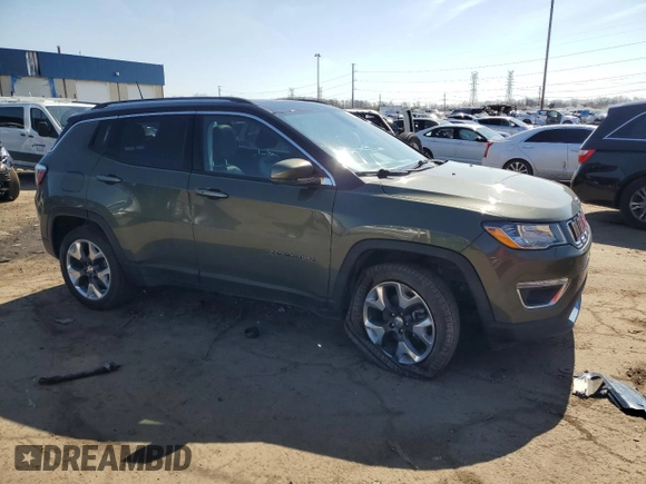 2018 Jeep Compass Limited with VIN 3C4NJDCB4JT402535, listed as a Copart auction lot 50629865 with 136,959 mi miles and Clean Title. Bid and sale history available at carsss.com. Image 4.