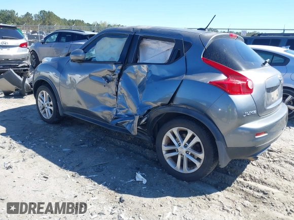 2012 Nissan Juke SL with VIN JN8AF5MR5CT104368, listed as a IAAI auction lot 41881439 with 1 mi miles. Bid and sale history available at carsss.com. Image 3.
