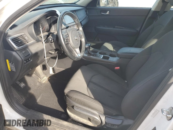 2018 Kia Optima Hybrid Premium with VIN KNAGT4LE3J5021799, listed as a Copart auction lot 80951744 with 109,570 mi miles and Salvage Title. Bid and sale history available at carsss.com. Image 7.