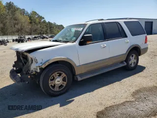 2004 Ford Expedition Eddie Bauer with VIN 1FMFU17L44LB81320, listed as a Copart auction lot 49893975 with 331,830 mi miles and Salvage Title. Bid and sale history available at carsss.com. Image 1.
