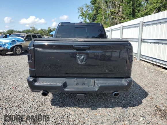 2019 Ram 1500 Big Horn z VIN 1C6RREBT7KN568289, wystawiony jako Copart lot #57787245 z przebiegiem 131 599 mil mil oraz Szkoda całkowita • Salvage title. Historia ofert i sprzedaży dostępna na DreamBid. Obrazek 6.