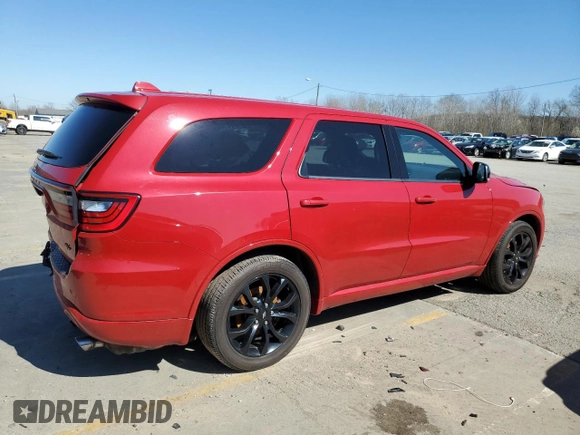 2019 Dodge Durango R/T with VIN 1C4SDJCTXKC634118, listed as a Copart auction lot 49556075 with 71,867 mi miles and Salvage Title. Bid and sale history available at carsss.com. Image 3.