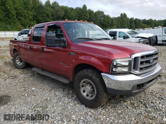 2001 Ford Super Duty F-250 XL with VIN 1FTNW20F71EA88974, listed as a Copart auction lot 71617194 with 358,291 mi miles and Non Repairable. Bid and sale history available at carsss.com. Image 4.