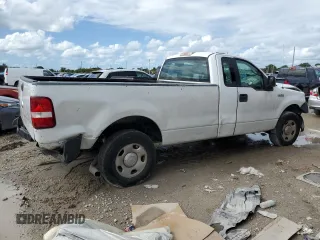 2005 Ford F-150 XL with VIN 1FTRF14WX5NA45001, listed as a Copart auction lot 77180384 with 367,053 mi miles and Salvage Title. Bid and sale history available at carsss.com. Image 3.