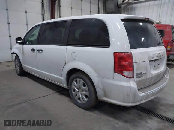 2020 Dodge Grand Caravan SE with VIN 2C4RDGBG7LR183857, listed as a IAAI auction lot 41655582 with 88,161 mi miles and . Bid and sale history available at DreamBid. Image 3.