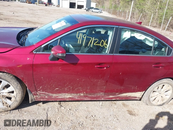 2017 Subaru Legacy Premium with VIN 4S3BNAH65H3021381, listed as a IAAI auction lot 41971206 with Not Provided miles and . Bid and sale history available at DreamBid. Image 13.