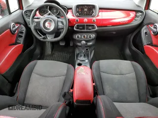 2016 FIAT 500X Easy with VIN ZFBCFYBT0GP333015, listed as a Copart auction lot 59536025 with 153,187 mi miles and Salvage title. Bid and sale history available at DreamBid. Image 8.