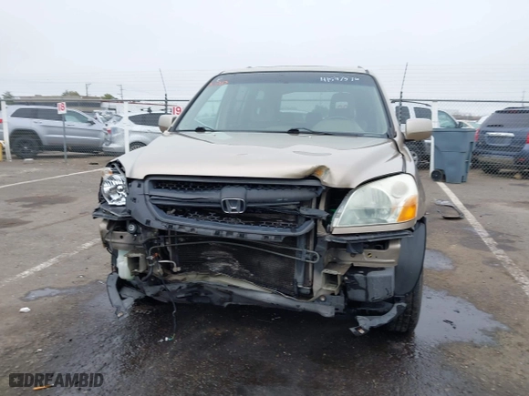 2005 Honda Pilot EX-L with NAVI with VIN 2HKYF18775H543185, listed as a IAAI auction lot 41597576 with 163,377 mi miles. Bid and sale history available at carsss.com. Image 13.