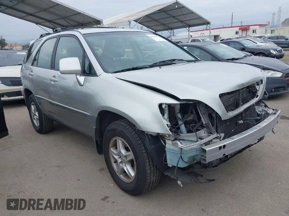 2002 Lexus RX 300 z VIN JTJGF10U020147473, wystawiony jako IAAI lot #41891418 z przebiegiem 158 223 mil mil oraz . Historia ofert i sprzedaży dostępna na DreamBid. Obrazek 1.
