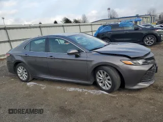 2020 Toyota Camry LE with VIN 4T1C11AK1LU903850, listed as a Copart auction lot 45966875 with 27,189 mi miles and Salvage Title. Bid and sale history available at carsss.com. Image 4.