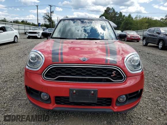 2020 MINI Countryman Cooper S with VIN WMZYX1C04L3L94122, listed as a Copart auction lot 68373054 with 52,160 mi miles and Salvage Title. Bid and sale history available at carsss.com. Image 5.