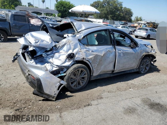 2023 Subaru WRX with VIN JF1VBAB64P8823698, listed as a Copart auction lot 63894334 with Not provided miles and Salvage title. Bid and sale history available at DreamBid. Image 3.