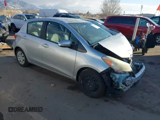 2012 Toyota Yaris L with VIN JTDKTUD36CD511401, listed as a IAAI auction lot 41321430 with 150,896 mi miles. Bid and sale history available at carsss.com. Image 1.