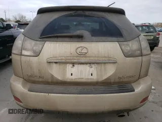 2007 Lexus RX 350 with VIN 2T2HK31U17C028286, listed as a Copart auction lot 48619735 with 167,258 mi miles and Salvage Title. Bid and sale history available at carsss.com. Image 6.