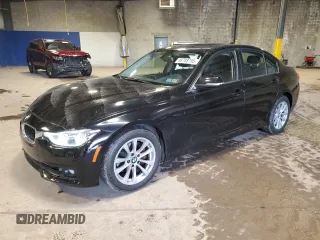 2018 BMW 3 Series 320i xDrive with VIN WBA8E5G56JNV02449, listed as a Copart auction lot 48788795 with 117,474 mi miles and Salvage Title. Bid and sale history available at carsss.com. Image 1.